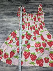 2,3 Years Baby Cotton Frock 🌈
