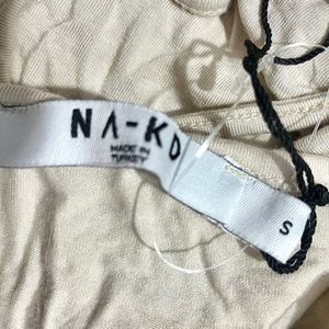 NA-KD Ruched Halter Top