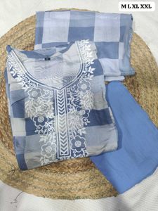 Embroidered Kurta Set
