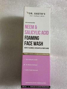 Dr. Sheth's Neem & Salicylic Acid Face Wash