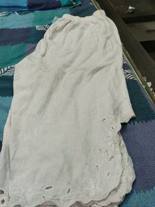 Beautiful Soft Cut Work Plazo