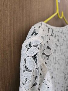 Elegant Lace Cardigan