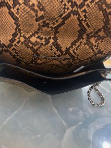 Chic Animal Print Handbag
