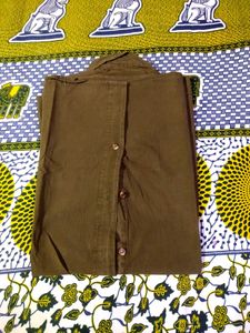 Olive Green Casual Shirt