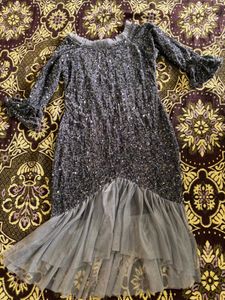 Sparkly Grey Dress