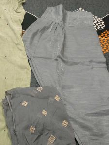 Elegant Embroidered Kurta Set