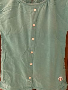 Sea Green Top For Women