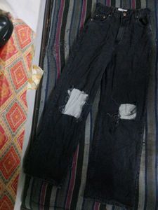 Ripped Black Jeans