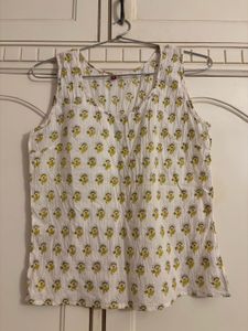 anokhi Printed Sleeveless Top