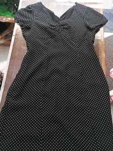 Polka Dot Midi Dress