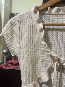 Cute Cropped Cardigan Top