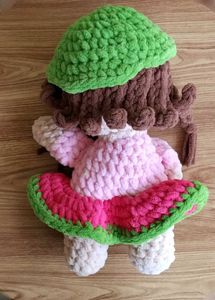 Cute Girl Amigurumi Toy - Large Size 🧚‍♀️💫