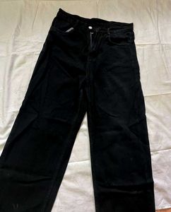 Black Denim Pants