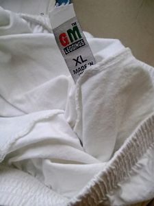 Unused White Legging