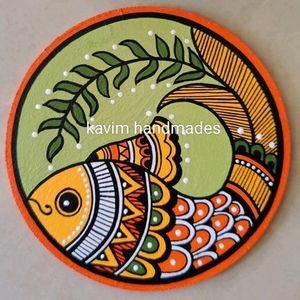 Madhubhani Fish Painting