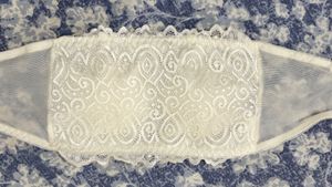 White Lace Bandeau Bra