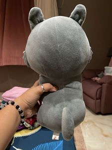 Cute Husky Plushie with Heart!