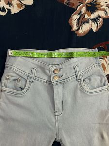 Faded Blue Bootcut Jeans