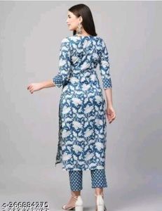 ELEGANT FLOR PRINT KURTA SET