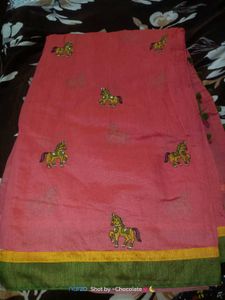 animal printed saree✨