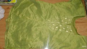 Green Embellished Top