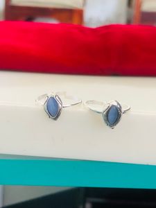 Pure silver Toe Ring Pair