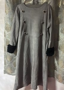Gray Vintage Dress
