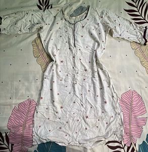 Cute Star Print Kurta