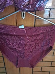 Combo Of  Five  Imported Fabric Bra N Panty