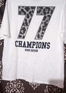 White Casual Summer Vibe T Shirt For Unisex