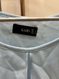 Cute Blue Sleeveless Top