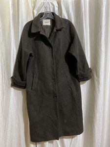 Wool Blend Overcoat