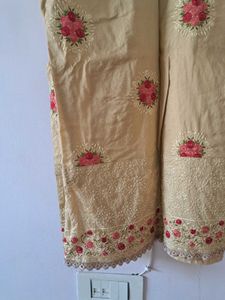 3 Pc Stitched Kurta Set With Salwar