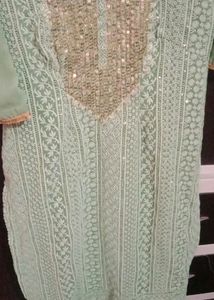 Beautiful Kurta Plazo Set With Dupatta