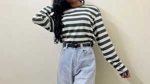Striped Long Sleeve Tee