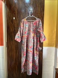 42 bust cotton kurta set for women