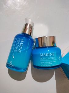 Marine Active Serum Cream Combo