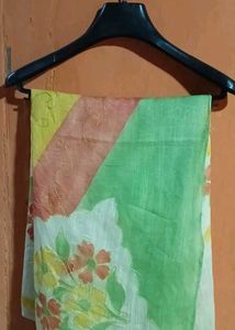 Vintage Floral Print Scarf