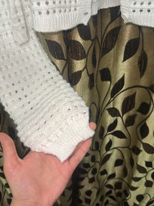 Cute Star Crochet Cardigan