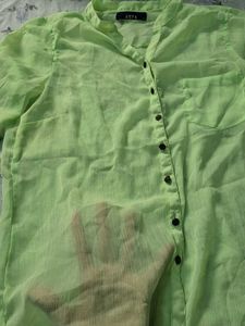 Neon Green Top