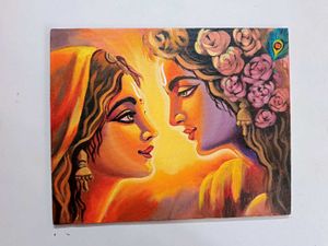Radha Krishna Canvas Painting