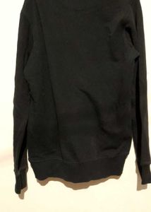 Men's Black Crew Neck Sweatshirt