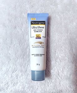 Neutrogena Ultra Sheer Sunscreen SPF 50+ 30 g Pack