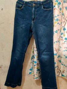 Flared Leg Jeans