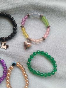 Beaded Bracelet Bundle - 7 Unique Styles