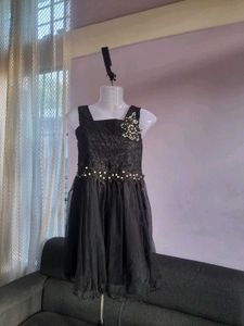 Black Tulle Party Dress