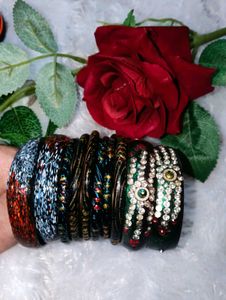 Colorful Bangle Set pack of 4