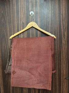 Organza Mauve Saree