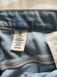 H&amp;M jeans (ripped and washed off look)