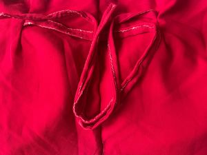 Desi Lehenga Red Embroidered Blouse Cute